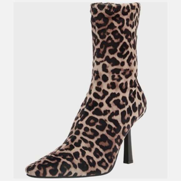 NWOB Steve Madden Vakay Leopard Ankle Boot - Picture 2 of 6
